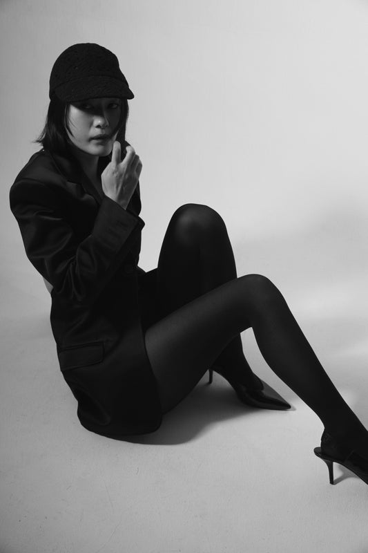 COLLETTE CAP - BLACK