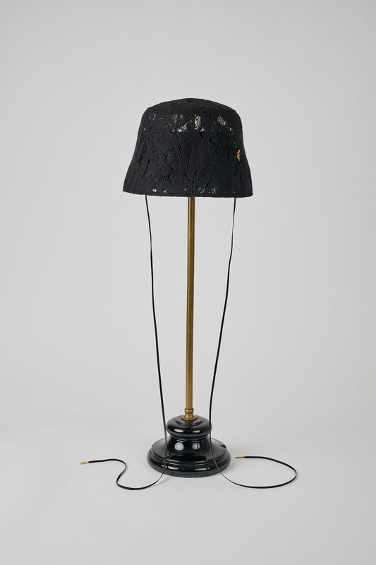 COLLET HAT.D - BLACK