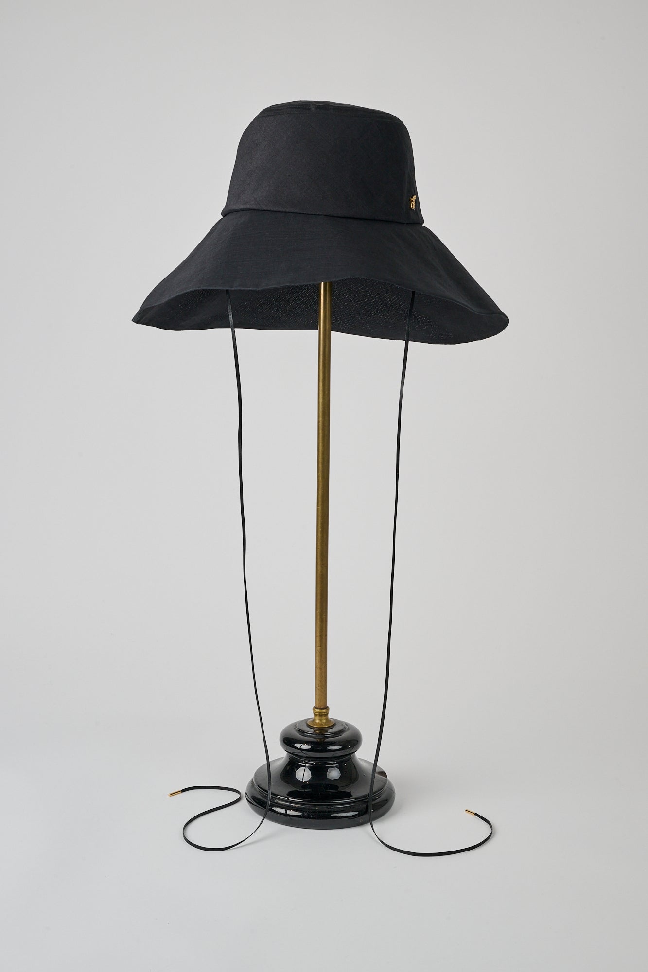 YAEL HAT WIDE - BLACK