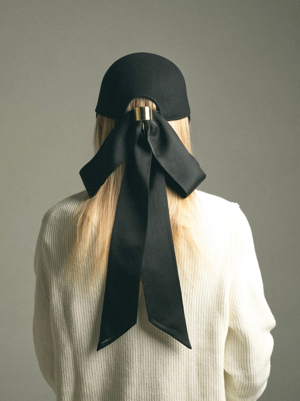 EVE ribbon - BLACK x GOLD