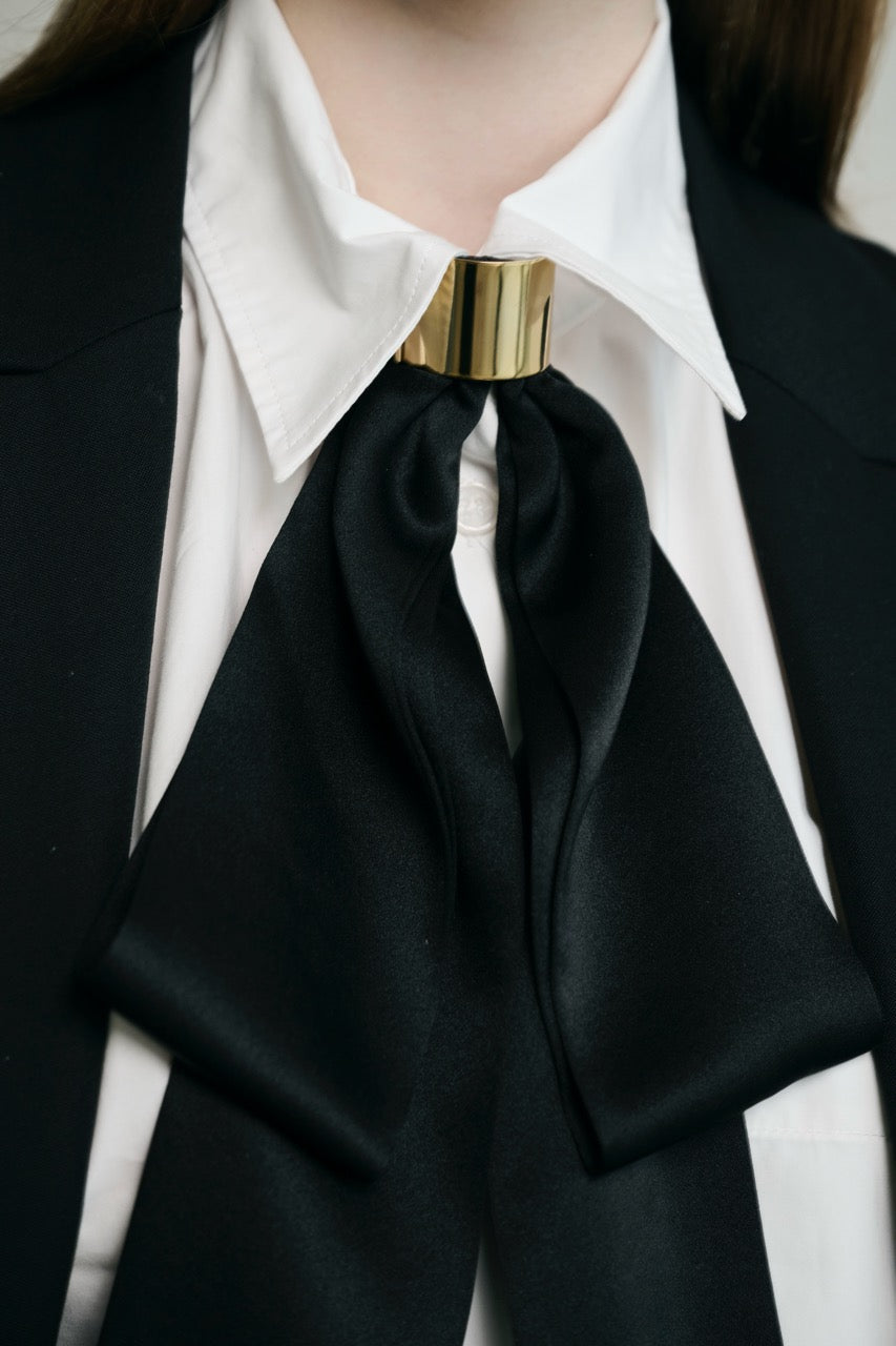 EVE ribbon - BLACK x GOLD